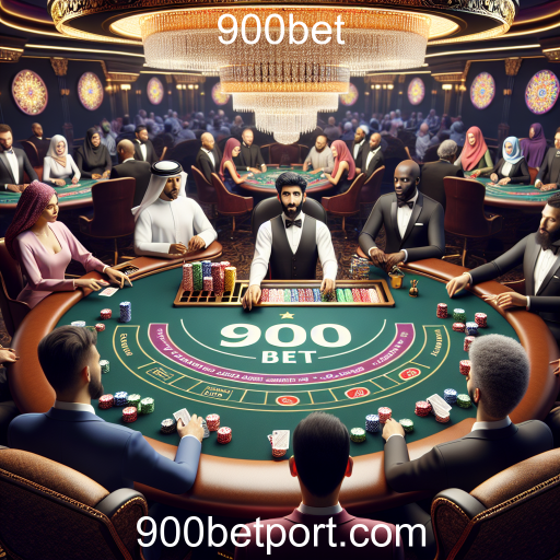 A Emoção do Cassino Ao Vivo na 900bet